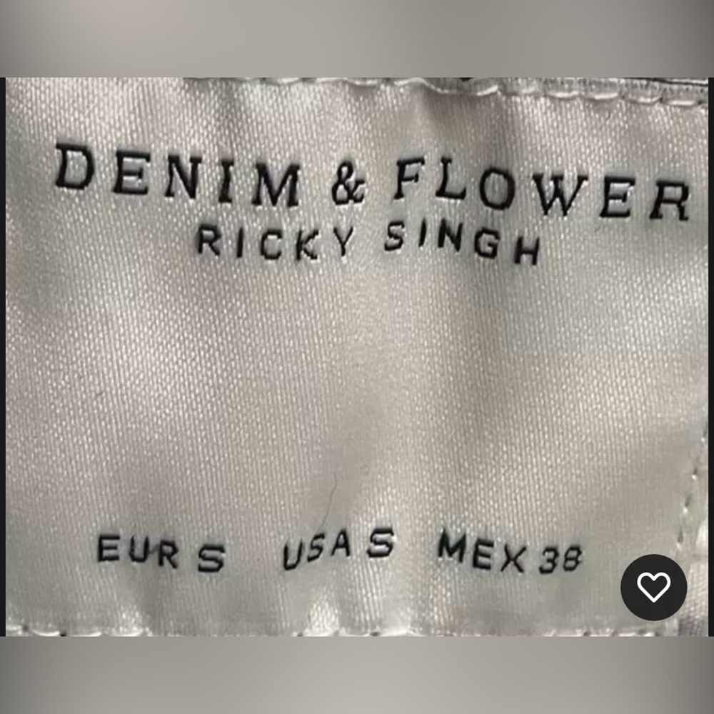 Denim & Flower Ricky Singh Men's Button-down  Short Sleeve SMALL Pineapple Pizza - Picture 9 of 12